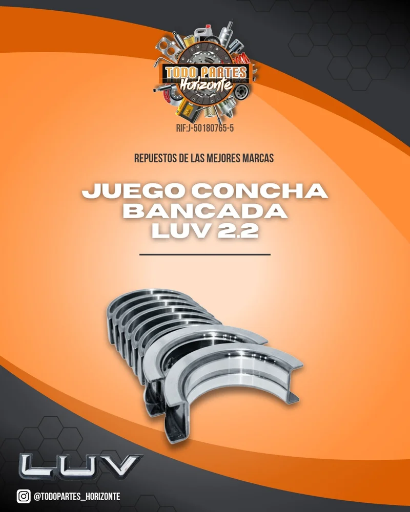 Juego Concha Bancada Luv 2.2